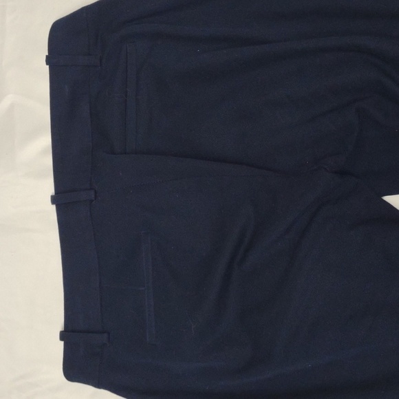 J. Crew Minnie blue side zipper flat panel ankle pants, size 2 - Picture 8 of 9